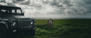 Why buy from RED Winches? Defender 110 on Salisbury plain