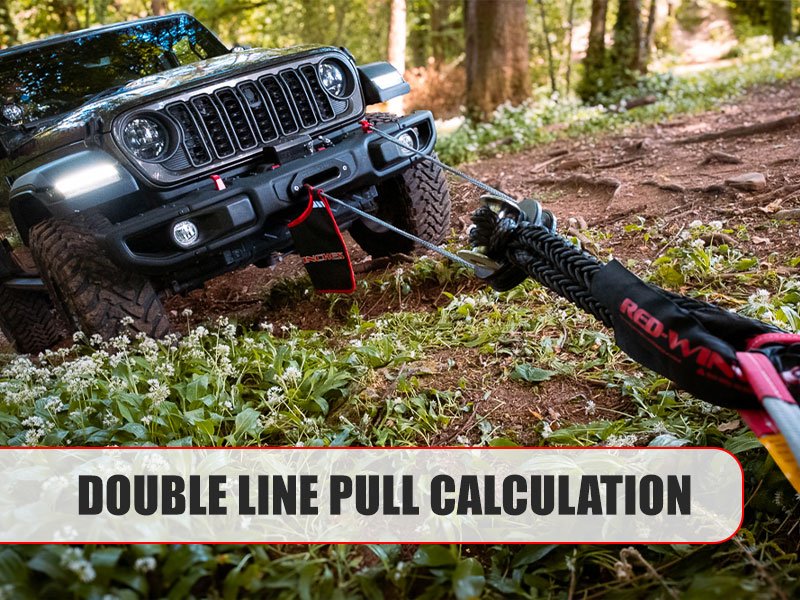 News & Reviews From RED Winches 5 How to Run a Double Line Pull Calculation