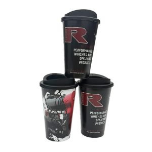 RED Winches travel mug great for all adventures