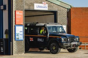 RNLI Nomad2 winch and winch mount