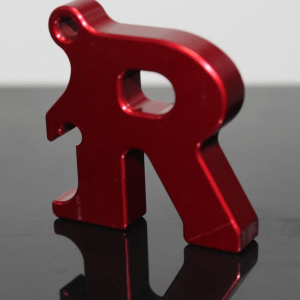 RED Winch Keyring 'R'
