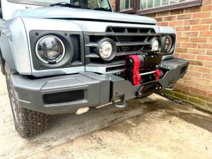 Cobra3-1 RED Winches Cobra3 installed