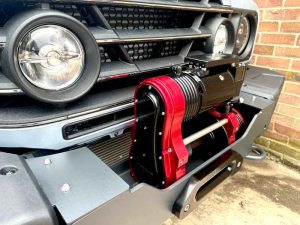 Cobra3-3 RED Winches Cobra3 installed