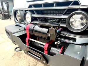 Cobra3-4 RED Winches Cobra3 installed