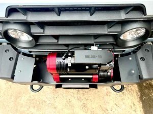 Cobra3-6 RED Winches Cobra3 installed