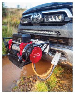 RED Winches Nomad on Arctic Trucks vehicle