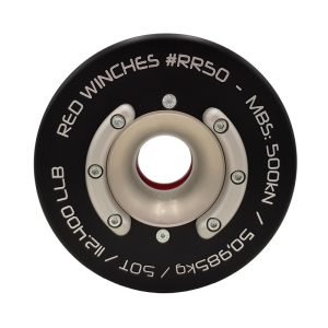 Recovery ring (RR50) a high-performance, lightweight alternative to traditional snatch blocks. Rated to 50T