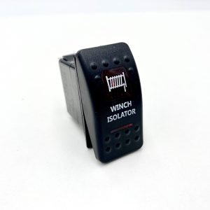 Winch isolator switch for winches
