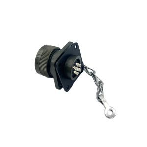 Bulkhead connector with dust cap CBL-04
