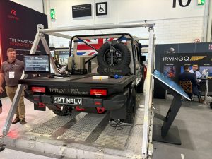 RED Winches Nomad XL mounted on Ineos Grenadier winch mount