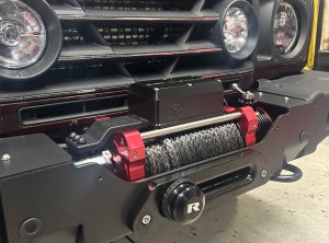 INEOS SV-R winch mount fitted at RED Winches with Nomad 