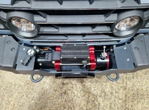 INEOS SV-R winch mount fitted at RED Winches with Nomad 
