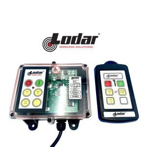 Lodar wireless winch remote, controllers and receiver with air freespool control for winches