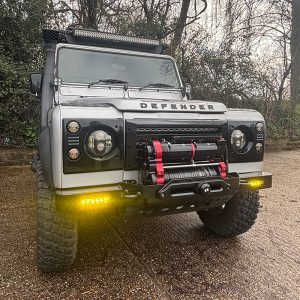 Non Aircon SV-R winch bumper non aircon, designed and manufactured for Land Rover Defender 90 and 110