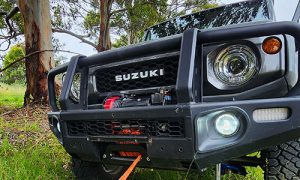 king-cobra RED Winch King Cobra on Suzuki
