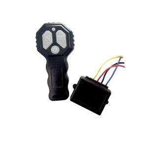 Wireless winch controller and receiver